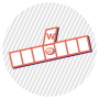 Pill organizer icon.