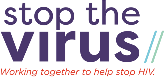 Help Stop The Virus logo.