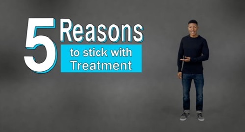5 reasons to stick with treatment.