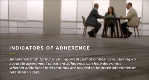 Indicators of adherence.